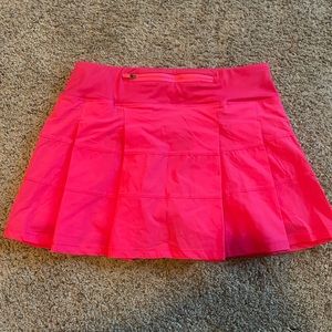 Pink Tennis Skirt